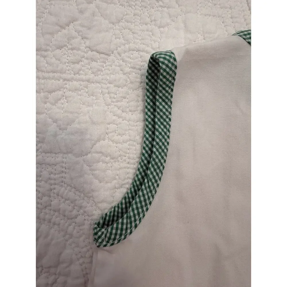 Cafe Du Monde Inspired Baby Outfit 18M New Orleans Beignet Gingham Bloomer Set